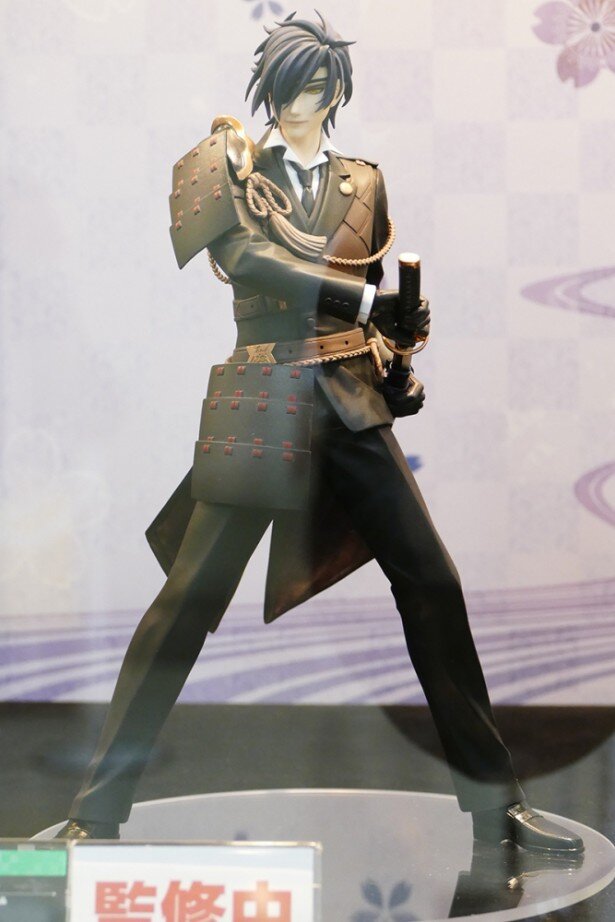 コトブキヤの展示の模様<br>