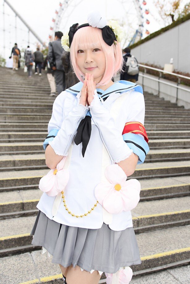 写真点 セクシー かわいいコスプレ美女も参戦 アニメヒロインが集結した コスフェスtdc 画像10 Webnewtype