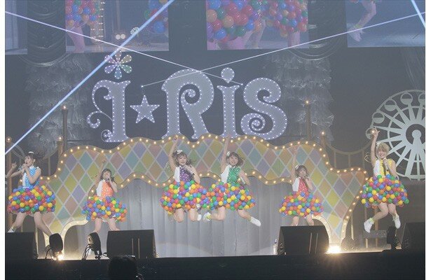 「i☆Ris 4th Anniversary LIVE ～418～」の様子<br>