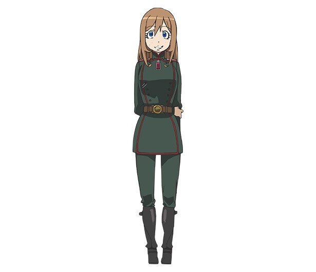 早見沙織さんが演じるヴィーシャ役<br>(C)カルロ・ゼン・KADOKAWA刊/幼女戦記製作委員会