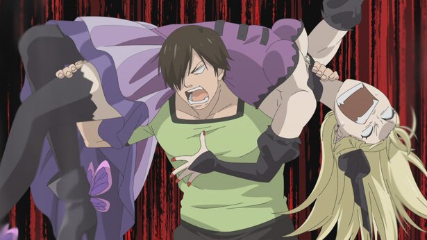 カーミラさんの表情にも注目。めちゃくちゃ痛そう